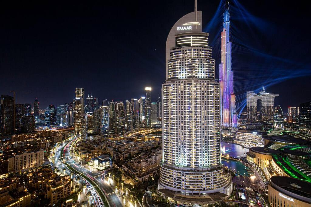 Magnificent Brand New Lux 3Br Burj & Fountain View Lägenhet Dubai Exteriör bild